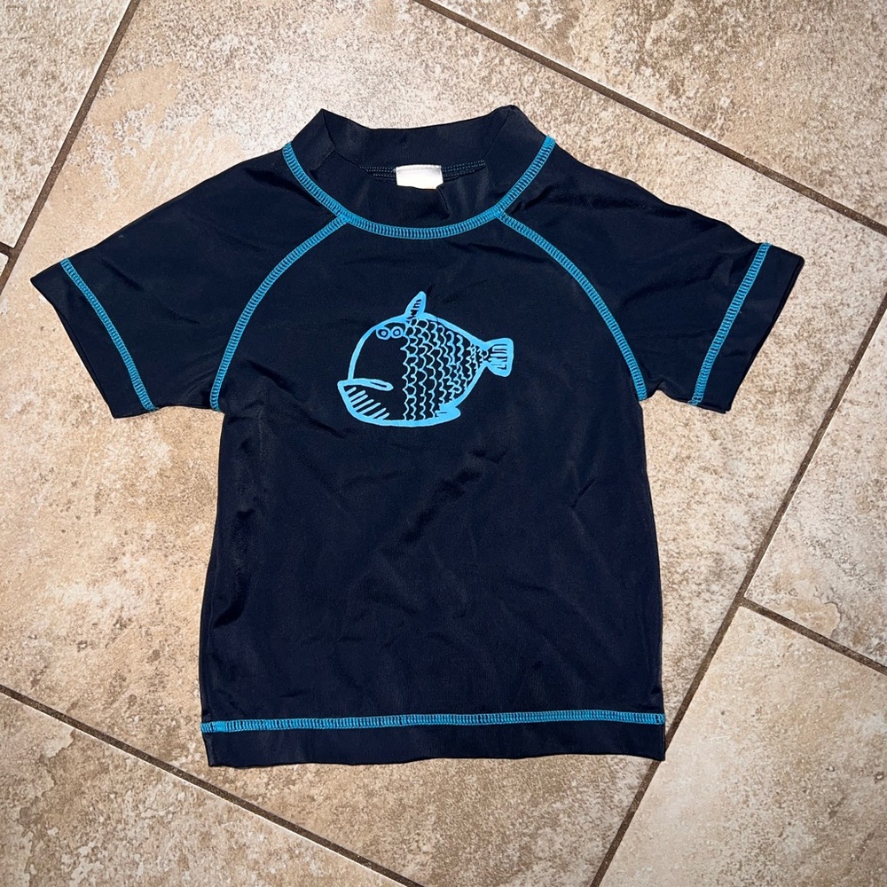 Gymboree Kids Short Sleeve Swim Shirt 18-24 Months